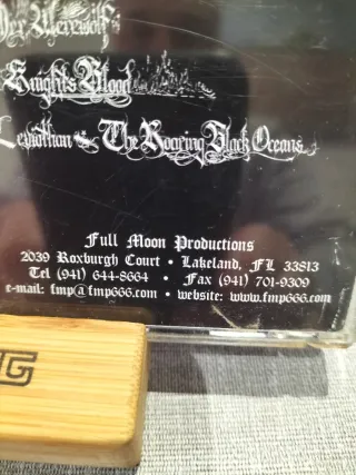 Black Funeral Empyre of Blood CD Primera Edición