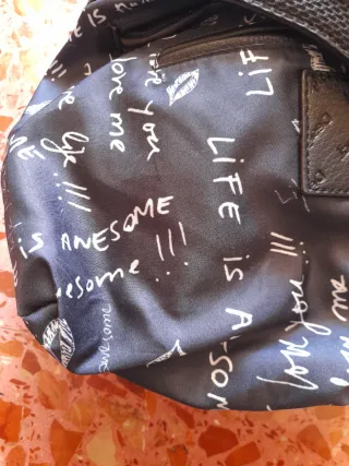 Bolso Desigual Negro Bandolera