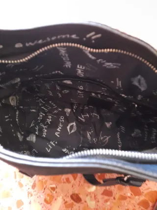 Bolso Desigual Negro Bandolera