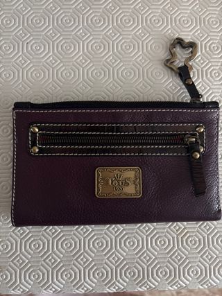 Monedero Tous Púrpura y Dorado
