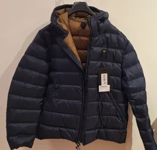 Abrigo Blauer Talla XL Hombre Azul Marino