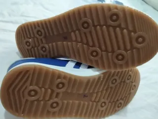 Zapatillas niño/a azul y gris