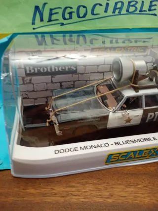 Scalextric Dodge Monaco Bluesmobile Escala 1.32