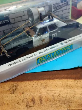 Scalextric Dodge Monaco Bluesmobile Escala 1.32