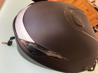 Baúl Moto Voge 34L Negro/Plata