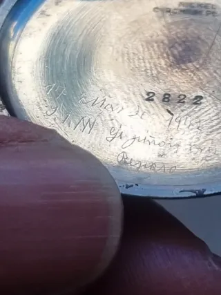 Reloj de bolsillo Medana vintage años 40