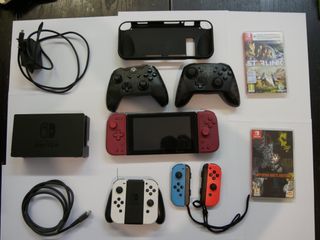 Nintendo Switch Bundle con Giochi e Controller