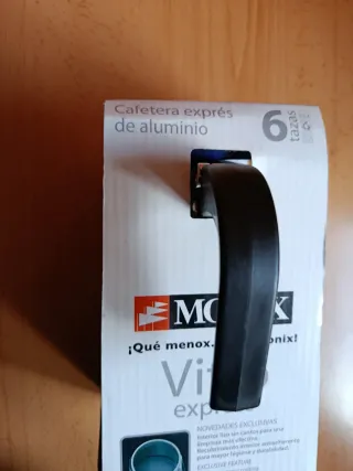 Cafetera Monix Vitro Express 6 tazas