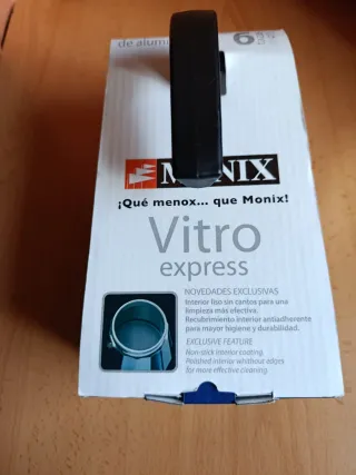 Cafetera Monix Vitro Express 6 tazas