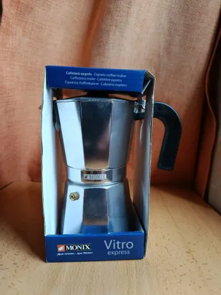 Cafetera Monix Vitro Express 6 tazas