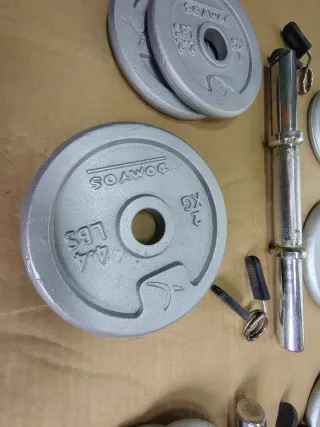 Juego Mancuernas 16 Kg total