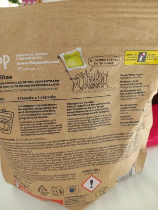 Eco Flopp Lavavajillas Cápsulas