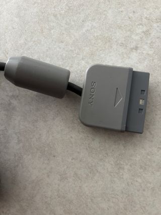 Mando Sony Playstation X Original Gris