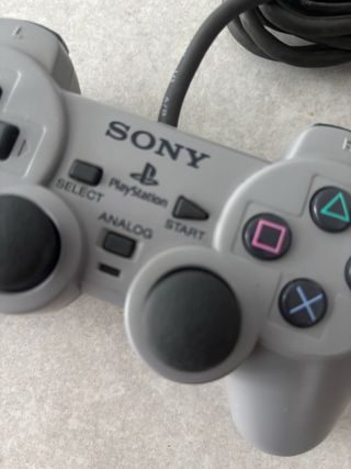 Mando Sony Playstation X Original Gris