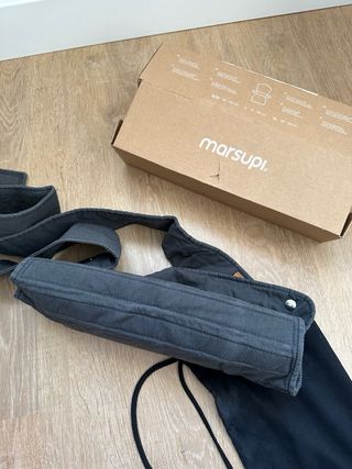 Marsupi mochila porteo Talla L color gris