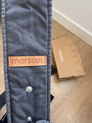 Marsupi mochila porteo Talla L color gris