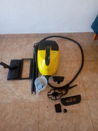 Limpiador a vapor HKoenig amarillo