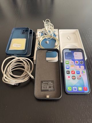 iPhone 13 128GB Azul + funda batería
