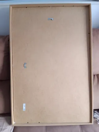 Cuadro marco fotos blanco madera Ikea