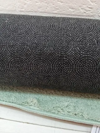 Tappeto Morbido a Pelo Corto Verde Oliva 60x110