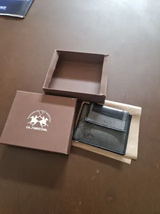 Portafoglio La Martina originale marrone