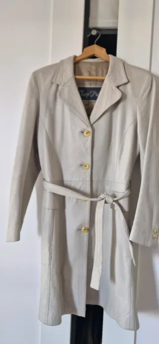 Chaqueta de piel Top Perl Talla S