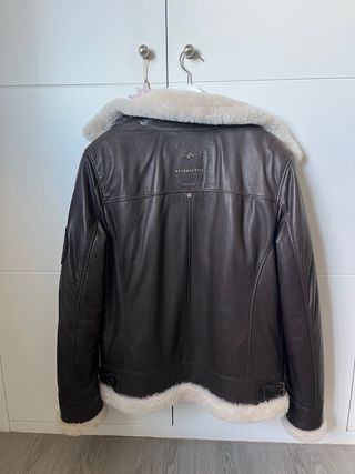 Chaqueta Aviador Aeronautica Militare Marrón