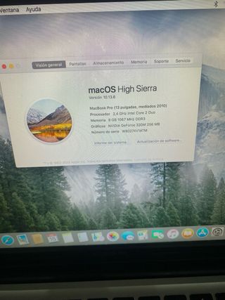 Portátil Apple Plata