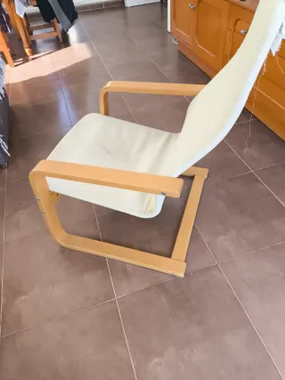 Sillón balancín madera