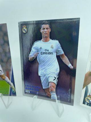 3 Cristiano Ronaldo Real Madrid Fichas Mundicromo