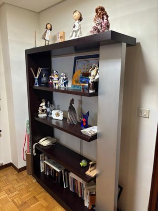 Mueble recibidor madera