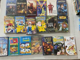 Lote Cintas VHS Disney Varias Películas