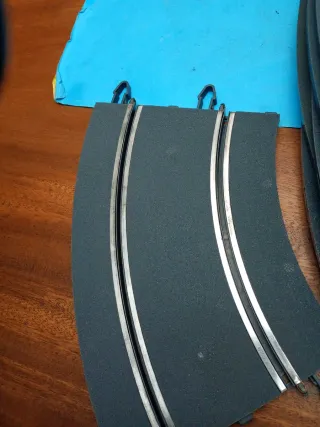 Scalextric Lote 7 Curvas Pista Gris Moderna