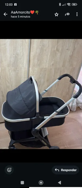 Carrito Bebé Shom Capazo + Silla