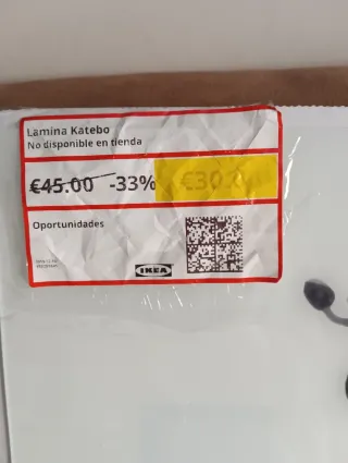 Lámina ketabo de acrílico Orquídea Ikea