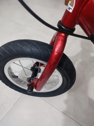 Bicicleta sin pedales Bike Star roja