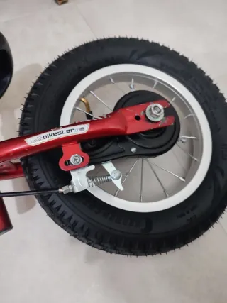 Bicicleta sin pedales Bike Star roja