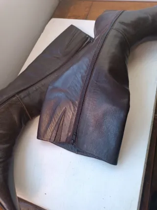 Botas altas piel mujer talla 37