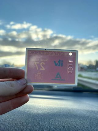 Ford Focus 2007 con Pegatina Medioambiental