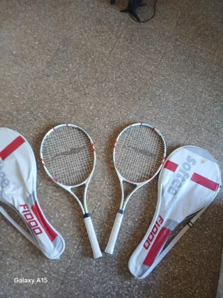 2 Raquetas Tenis Softee Alum + Fundas nuevo