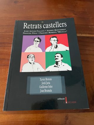 Libro Retrats castellers
