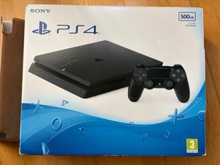 PS4 slim 11.0 500gb con caja - Lista para jugar