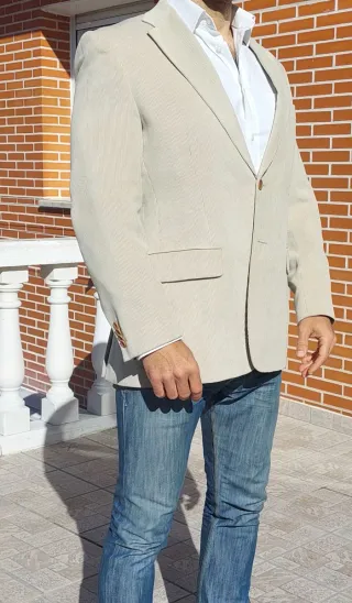 Americana chaqueta beige