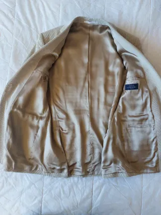 Americana chaqueta beige