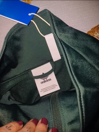 Sudadera Adidas Verde Hombre