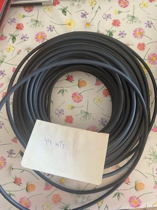 Cable coaxial negro 44m exterior