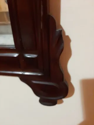 Espejo vintage madera tallada