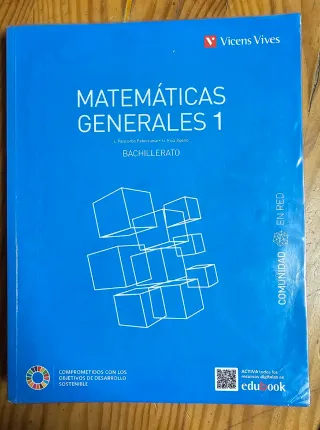 4 libros de texto de 1⁰ de Bachillerato