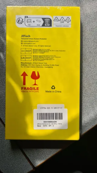 Protector Pantalla JETech iPhone 15 Pro Max