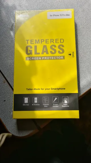 Protector Pantalla JETech iPhone 15 Pro Max